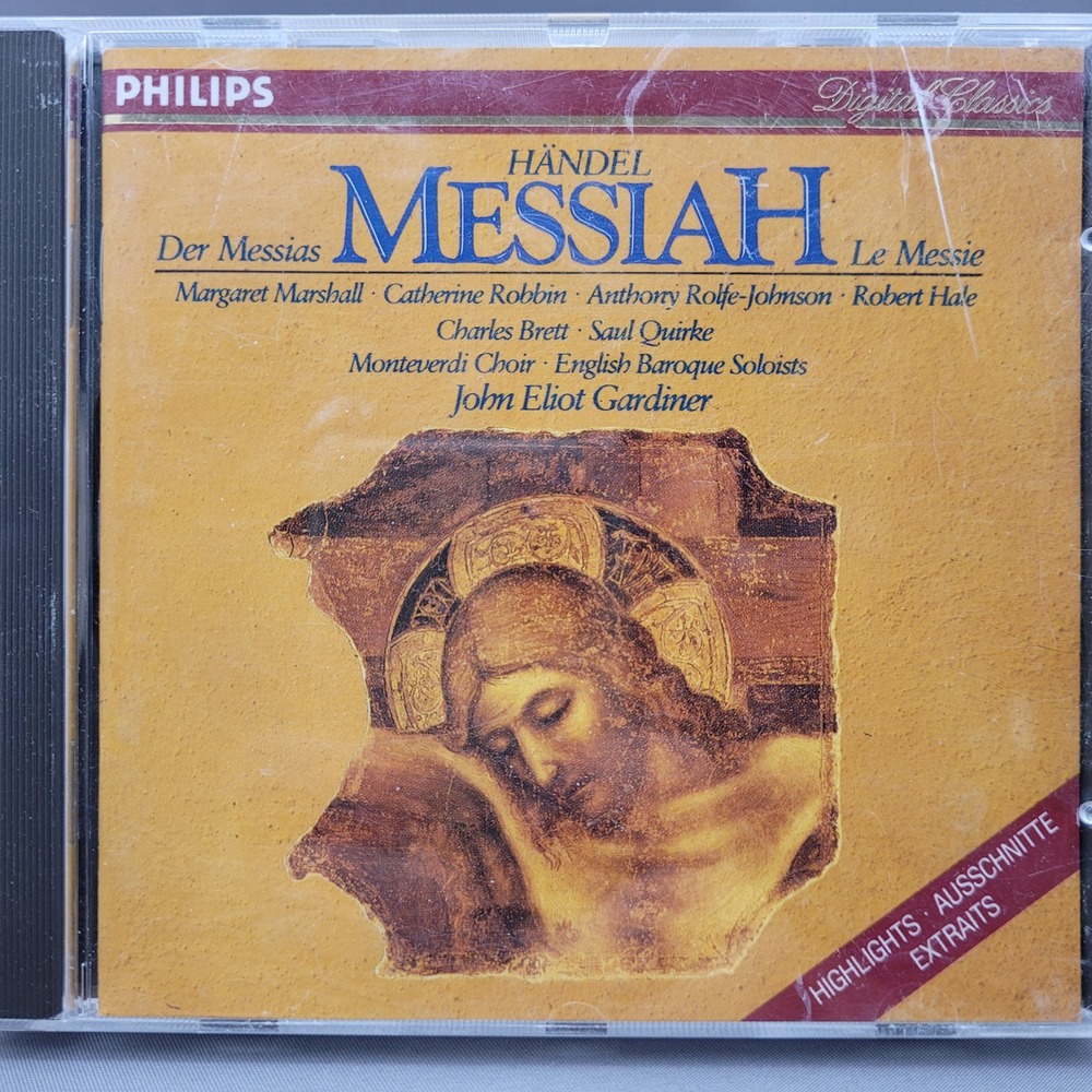 Messiah by George Frideric Handel (CD, 1983)